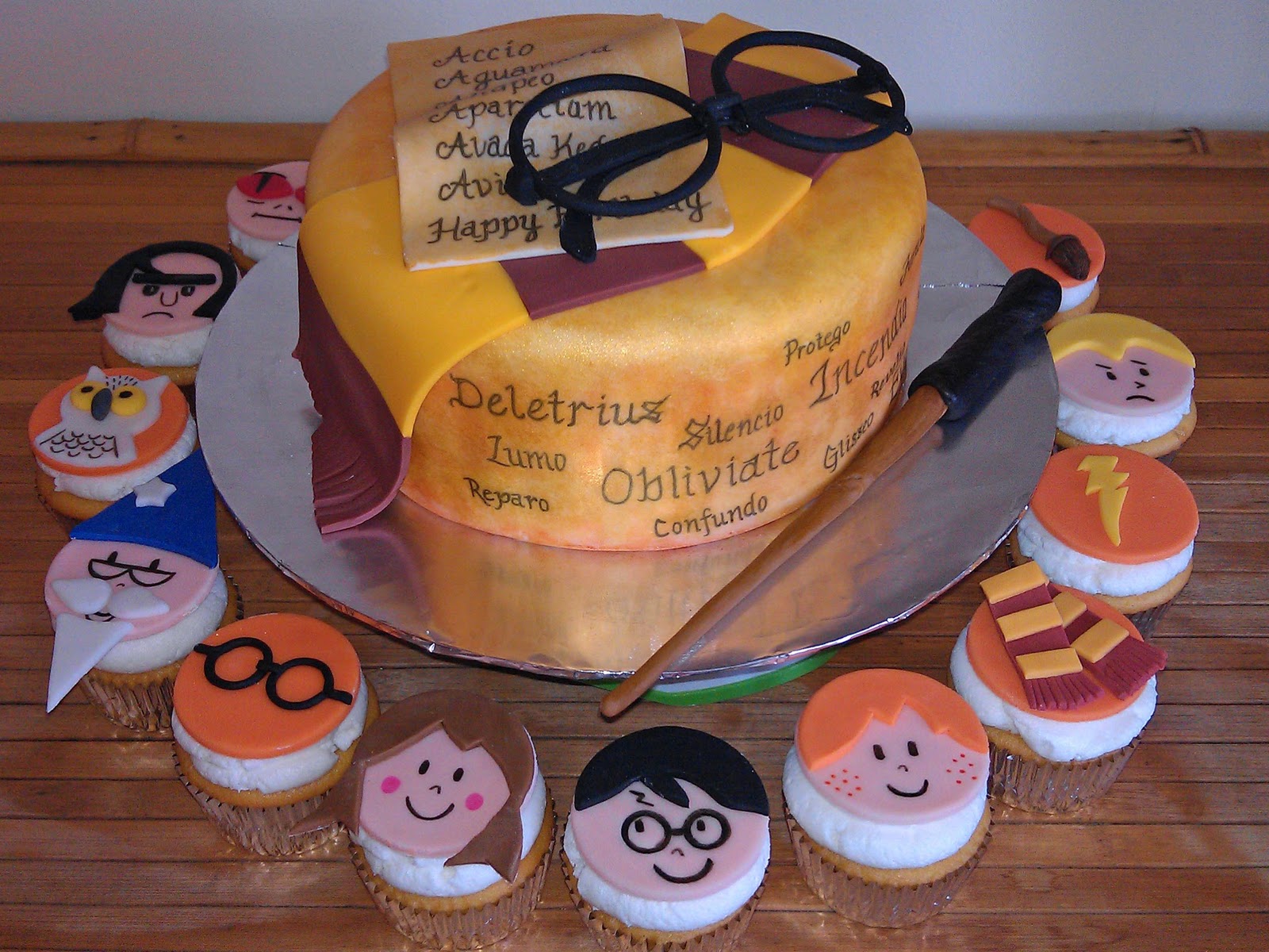 harry potter birthday cake